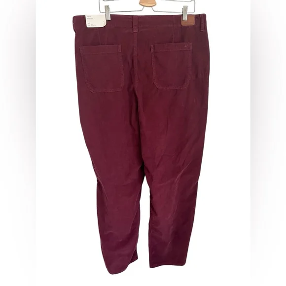 American Eagle Outfitters Burgundy Corduroy Pants - Picture 3 of 15